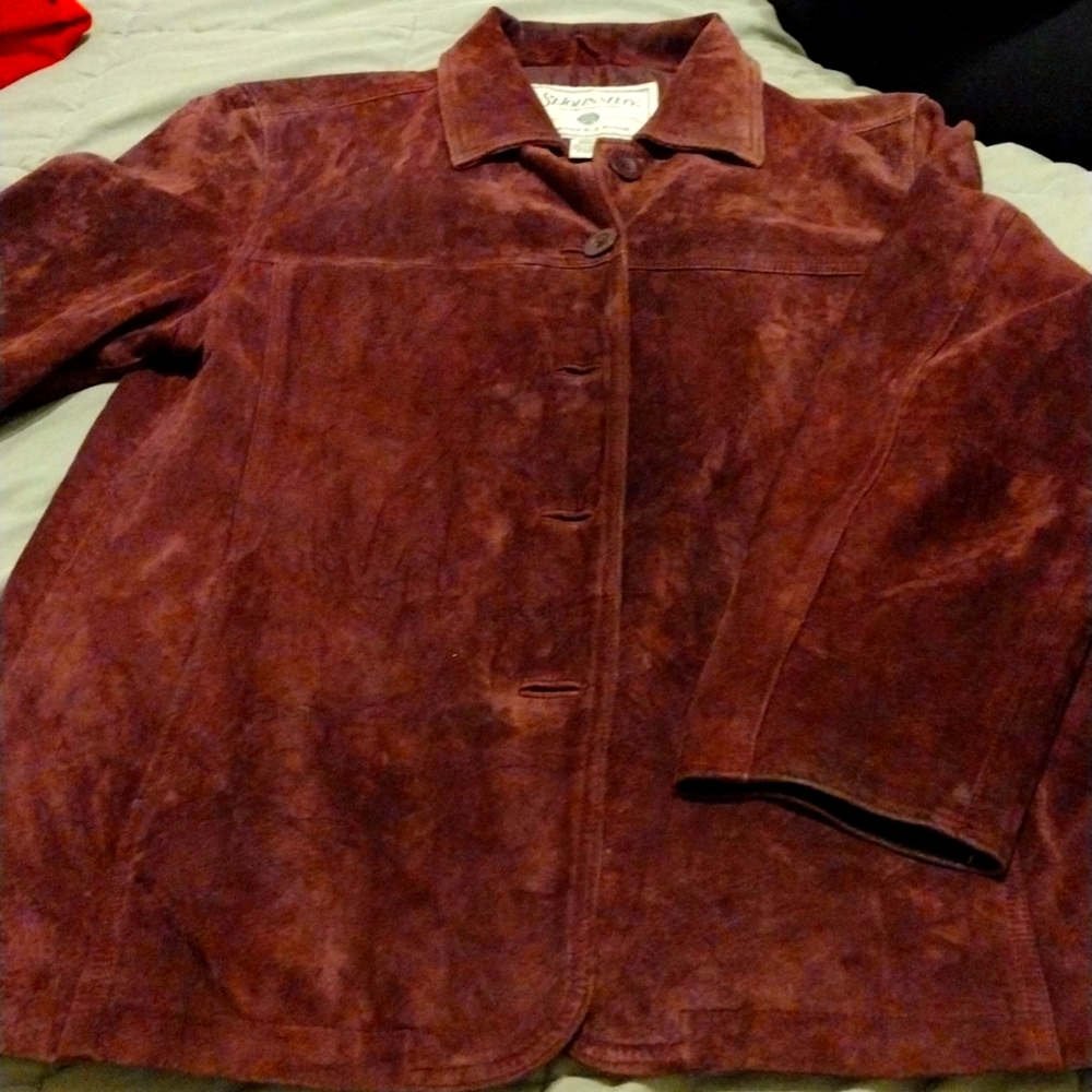 Ladies suede jacket